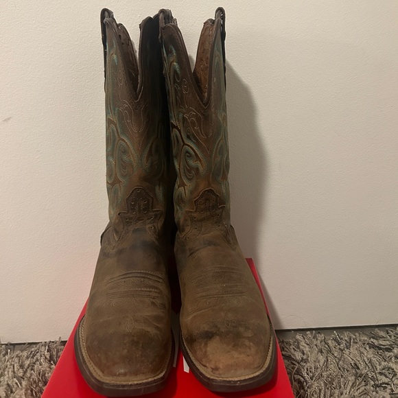 Justin Women's Stampede Durant Western Boots - Square Toe - Picture 4 of 9